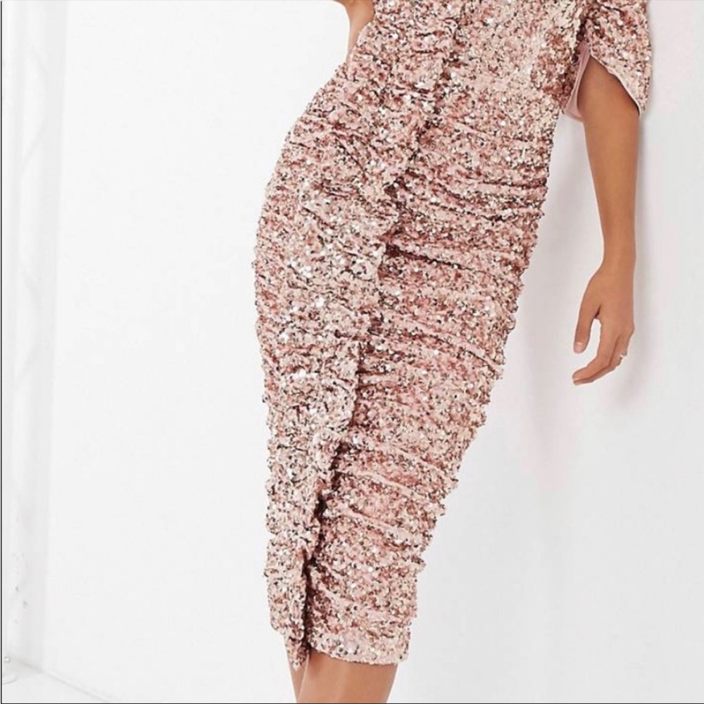 Asos sequin dress